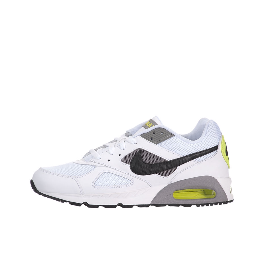 推荐商品：Nike Air Max IVO 跑鞋 缓震轻便透气防滑耐磨复古支撑抓地 白色/灰色/松绿