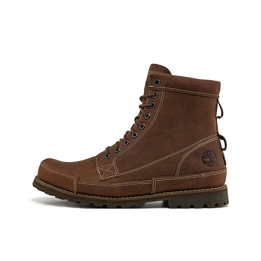 推荐商品：Timberland/添柏岚 Originals 6-Inch 英伦风 复古 皮革 踢不烂 耐磨 户外 马丁靴 纯棕