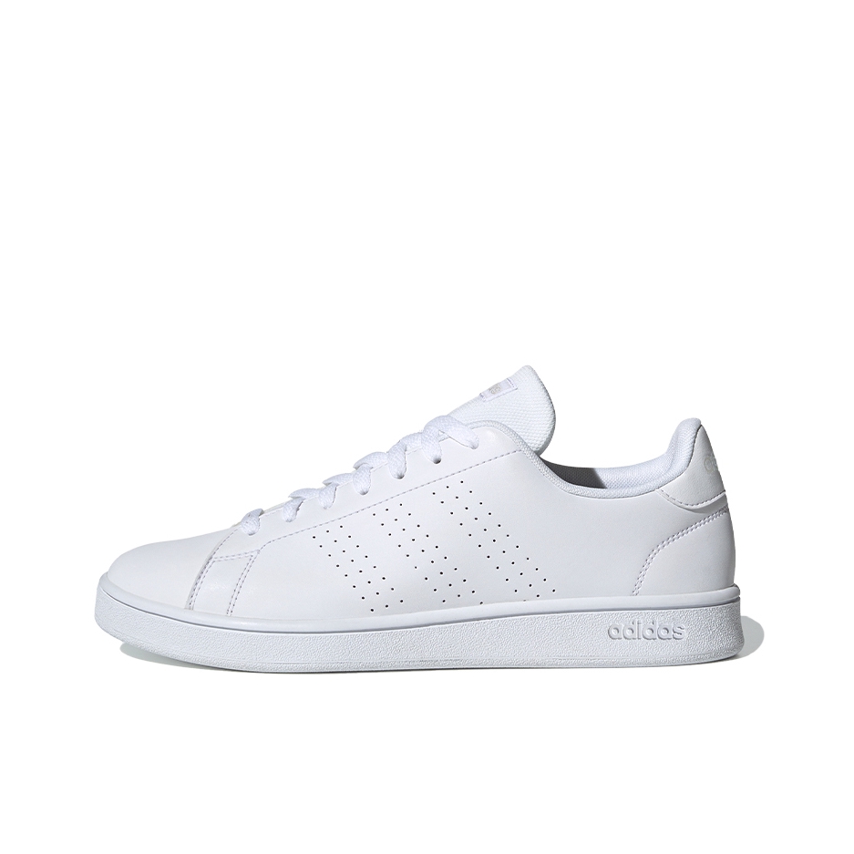 推荐商品：adidas Advantage Clean VS 板鞋 轻便透气防滑耐磨复古百搭轻运动 白色