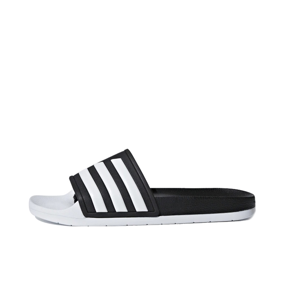 推荐商品：adidas Adilette Tnd 舒适轻便 防滑耐磨 休闲运动 一字型 拖鞋 黑白