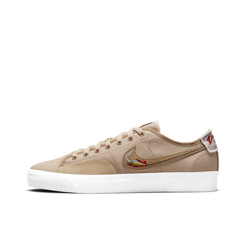 推荐商品：Nike SB Blazer Court 休闲 防滑耐磨 舒适透气 轻便 板鞋 谷黄/茶杏