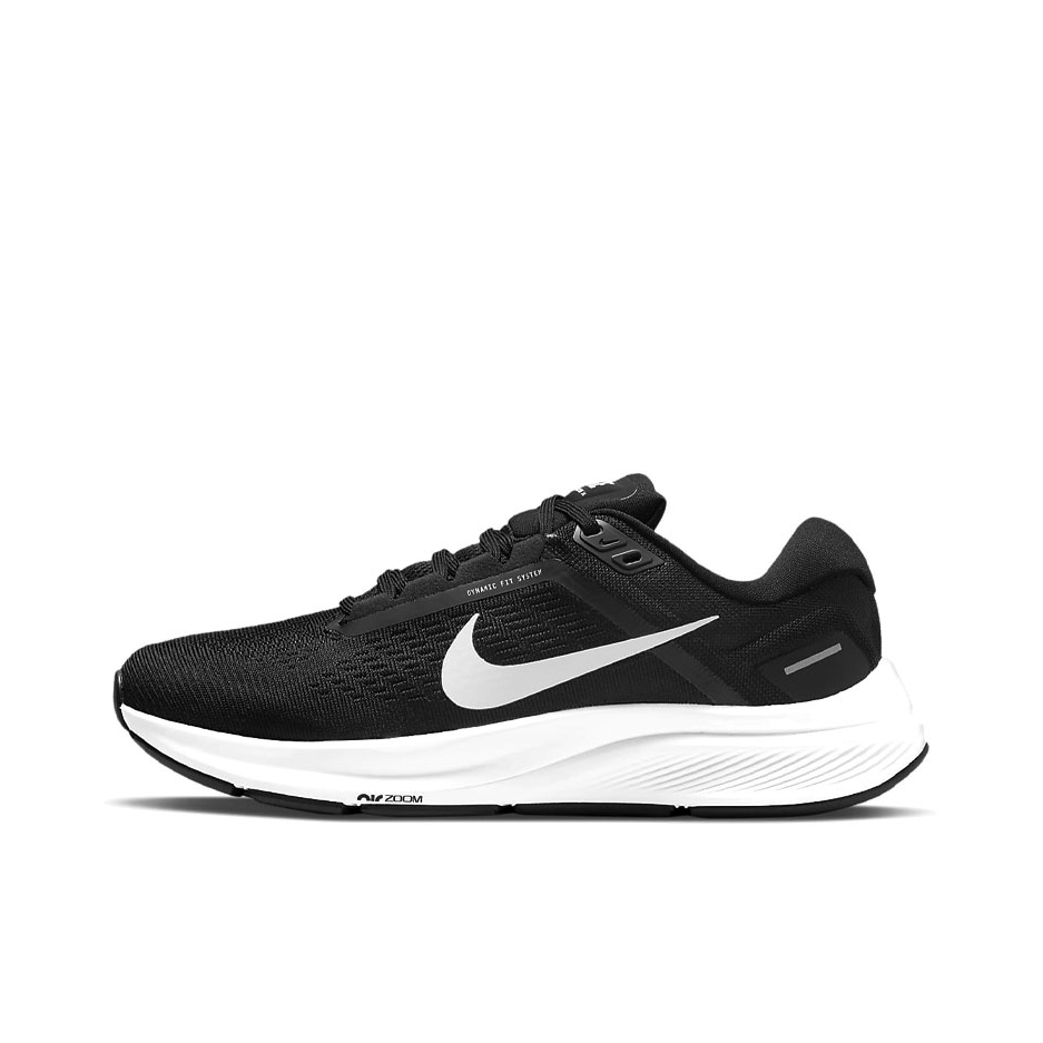 推荐商品：Nike Air Zoom Structure 24 跑鞋 碳板缓震轻便防滑耐磨织物回弹 女款/黑色
