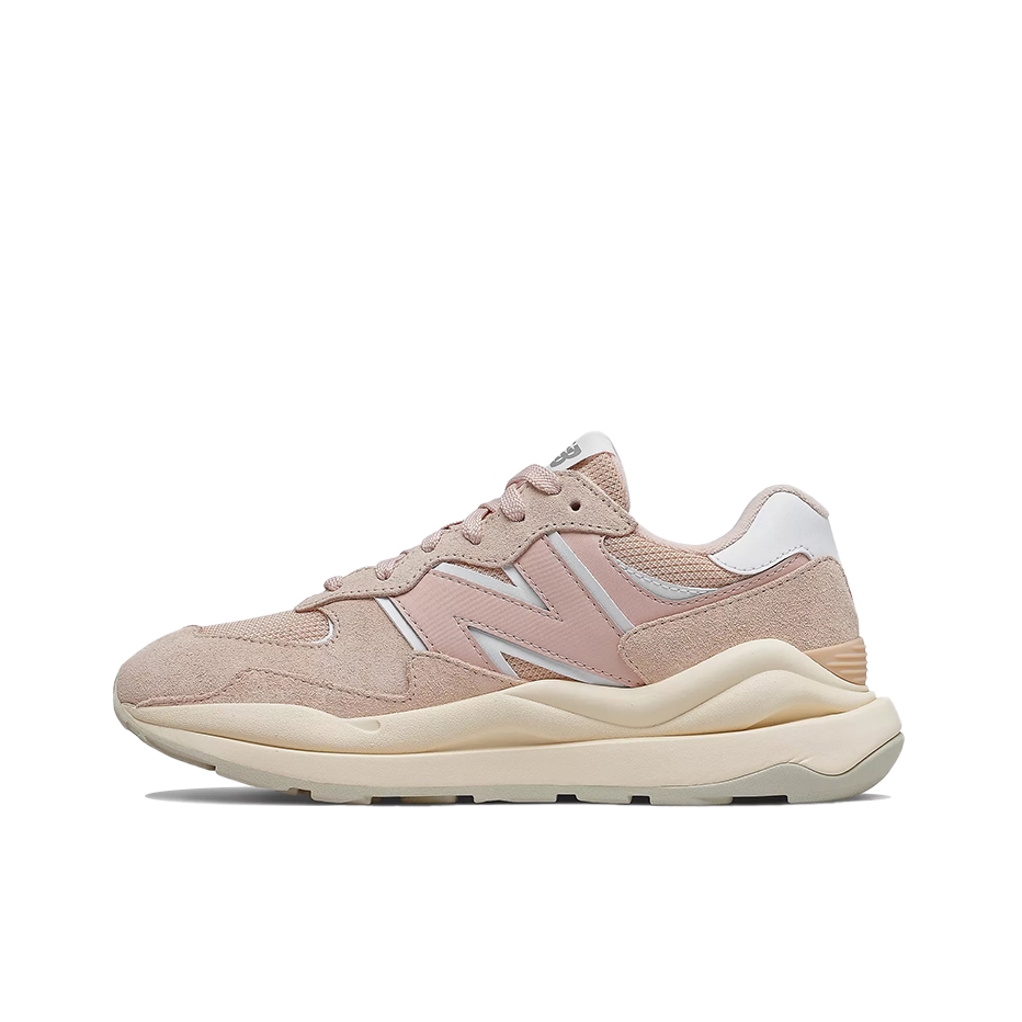 推荐商品：New Balance 5740 跑鞋 轻便减震防滑耐磨透气拼接织物防水复古 女款/玫瑰粉/霜白