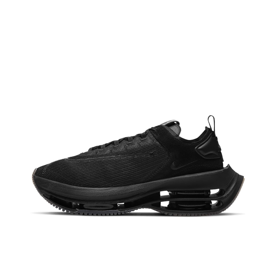 推荐商品：Nike Zoom Double Stacked 跑鞋 气垫缓震耐磨防滑舒适支撑简约休闲运动 黑色