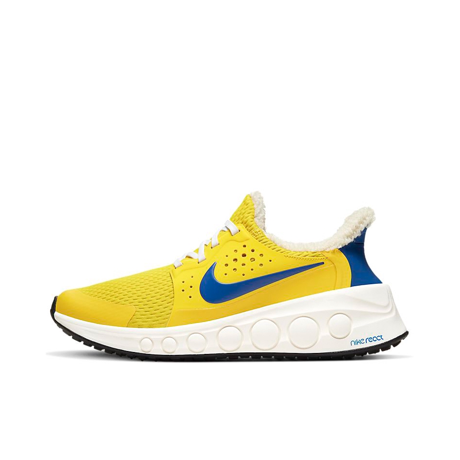 推荐商品：Nike Cruzr One 跑鞋 防滑减震耐磨舒适透气运动织物合成革 Yellow/Blue 黄蓝白