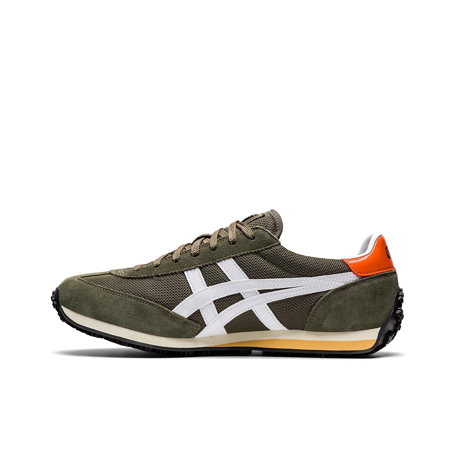 推荐商品：Onitsuka Tiger EDR 78 舒适轻便 防滑耐磨 网布透气 织物 复古百搭 合成革 阿甘鞋 运动休闲鞋 绿色
