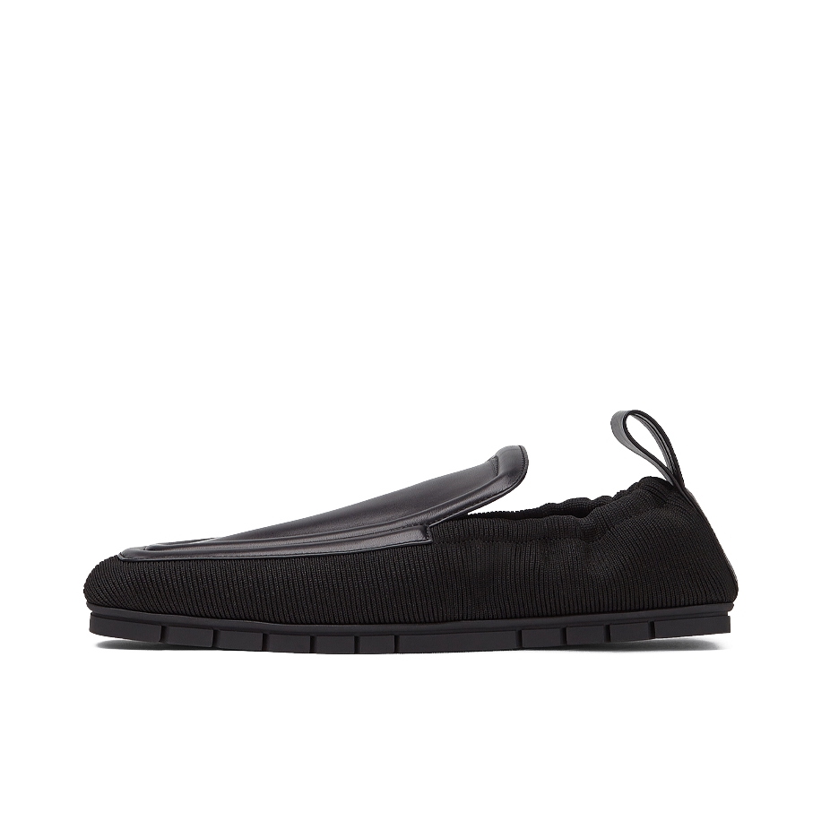 bottega veneta plank 皮革和科技面料乐福鞋