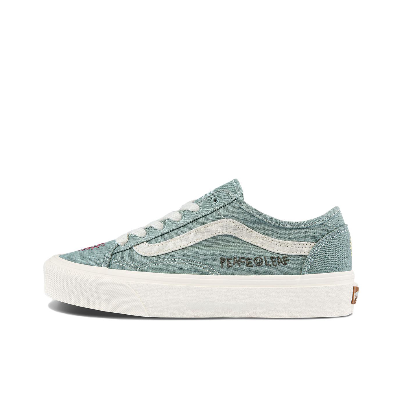 推荐商品：Vans/范斯 Old Skool 滑板鞋 板鞋 轻便防滑复古舒适经典 低帮/灰绿