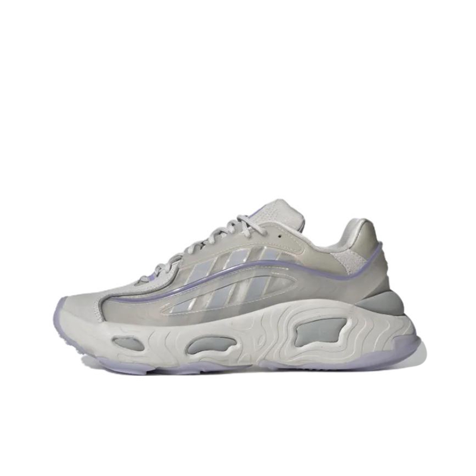 推荐商品：adidas Originals Oznova 减震耐磨 防滑透气 复古 老爹鞋 灰色/紫色