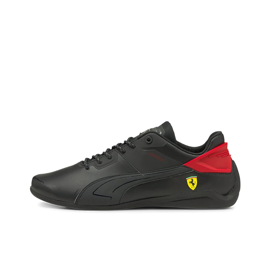 推荐商品：Puma/彪马 R-Cat 运动休闲鞋 赛车鞋 防滑耐磨舒适轻便圆头复古合成革 黑色/红色