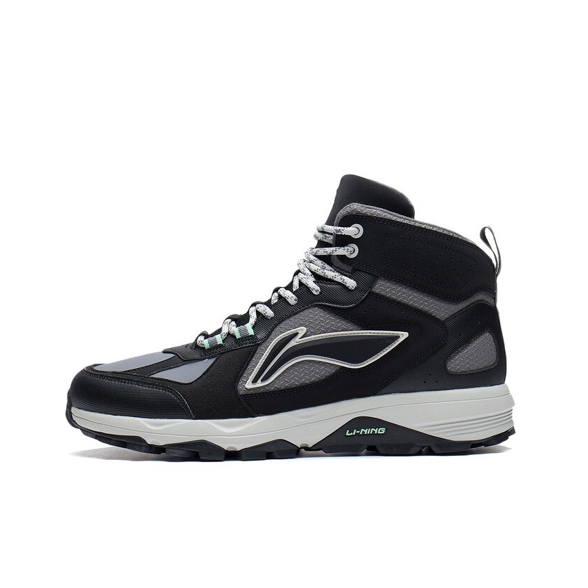 推荐商品：李宁 反光 减震回弹 耐磨 跑鞋 ARDS011 黑色/影灰