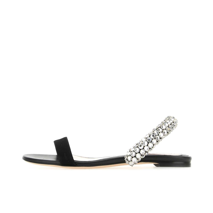 Alexander Mcqueen 缀饰绑带 凉鞋   633499whv6b1064