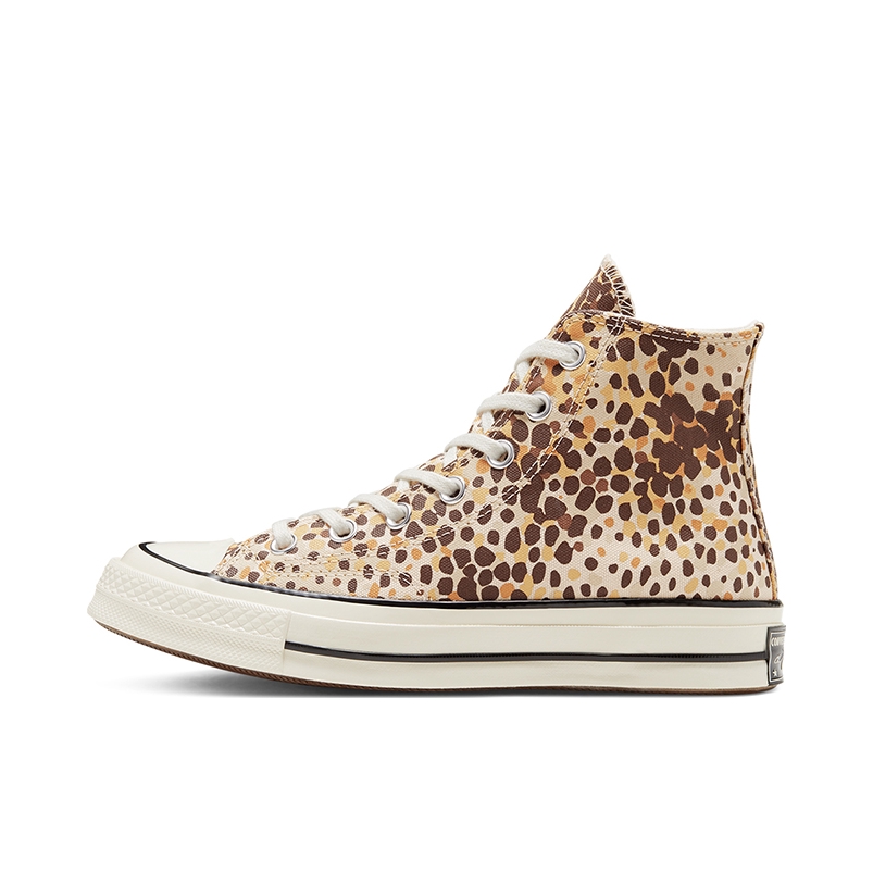 推荐商品：Converse/匡威 1970s 帆布鞋 圆头防滑经典复古轻便时尚拼接百搭 豹纹印花
