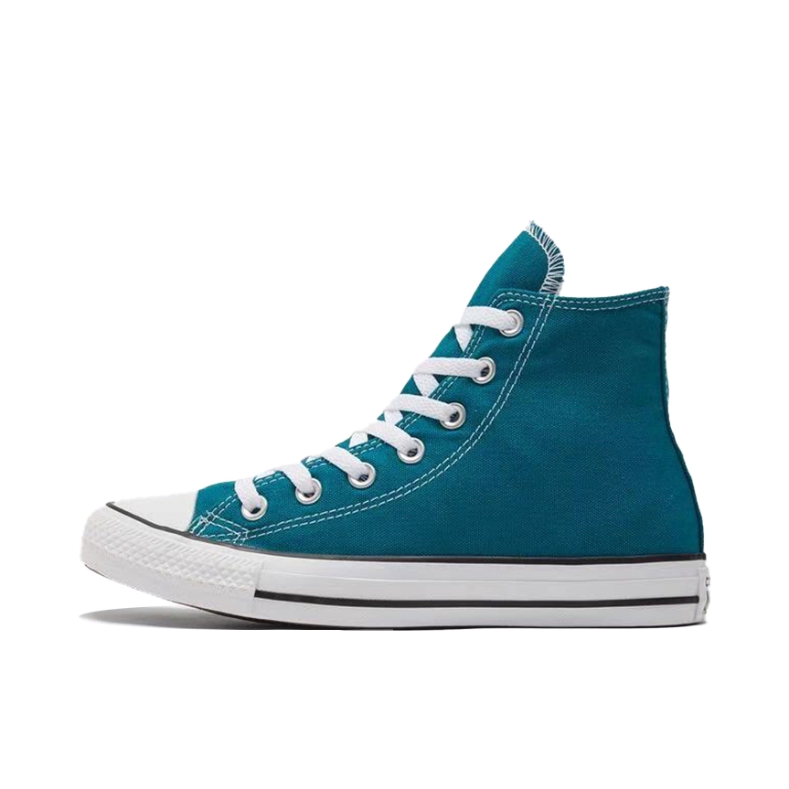 推荐商品：Converse/匡威 Chuck Taylor All Star 帆布鞋 常青款轻便防滑耐磨百搭复古圆头减震贴合高帮 高帮/水鸭蓝