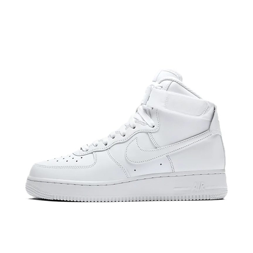推荐商品：Nike Air Force 1 空军一号 板鞋 轻便舒适百搭耐磨防滑复古 White React/高帮/纯白