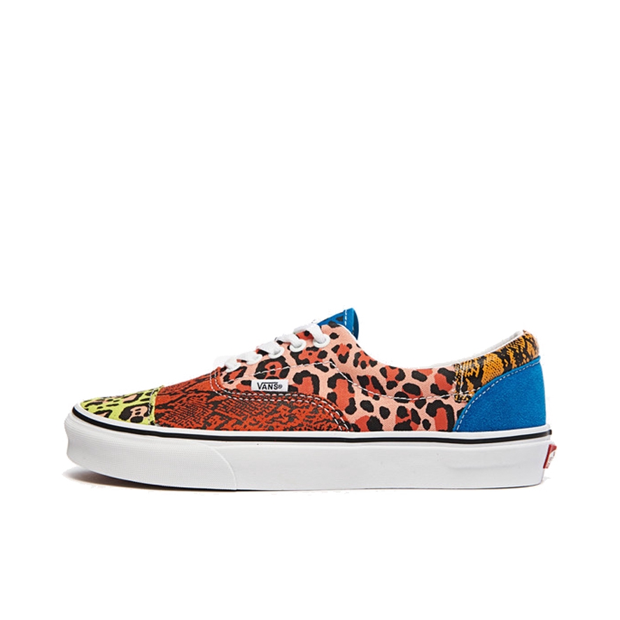 推荐商品：Vans/范斯 Era Lx Comfycusra 轻便 复古 帆布鞋 Patchwork 豹纹印花/蛇皮纹