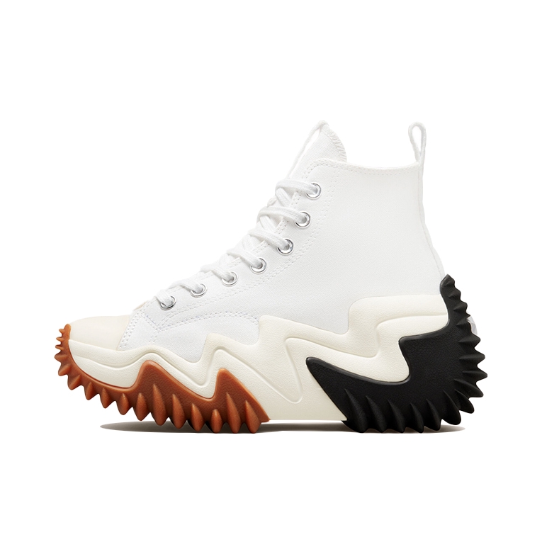 推荐商品：Converse/匡威 Run Star Motion 未来电波 帆布鞋 时尚厚底防水轻便 白色/黑色/棕色