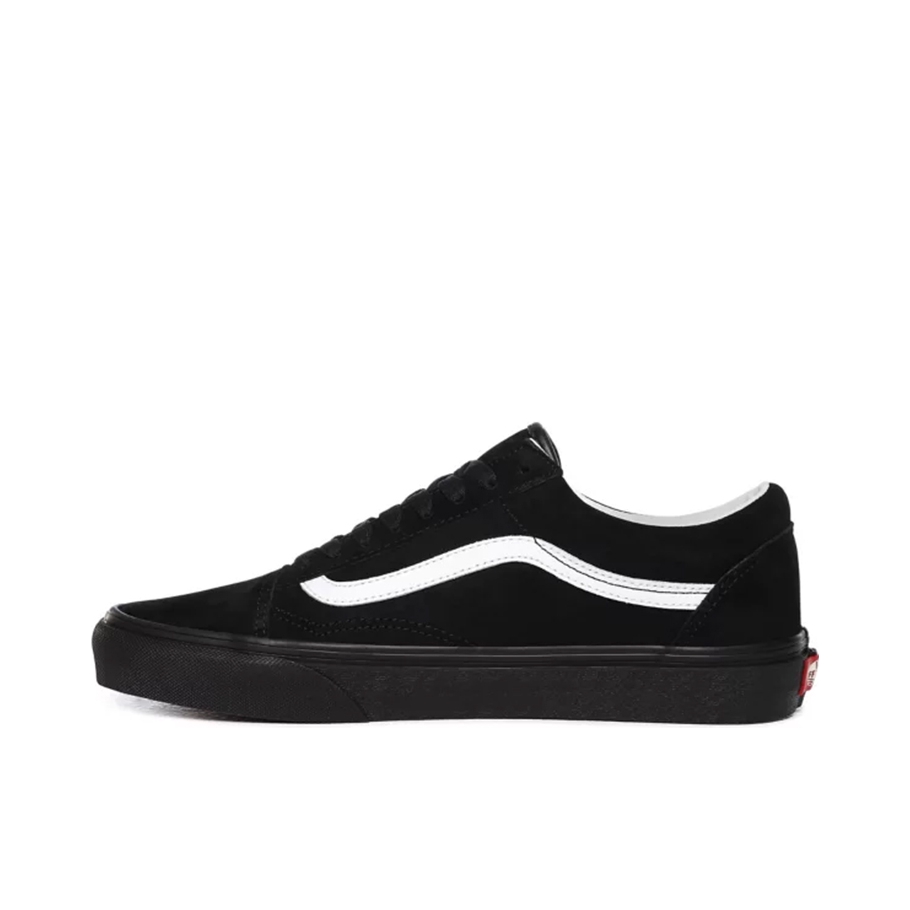 推荐商品：Vans/范斯 Old Skool 滑板鞋 板鞋 轻便防滑复古舒适经典 绒面/黑色/白色
