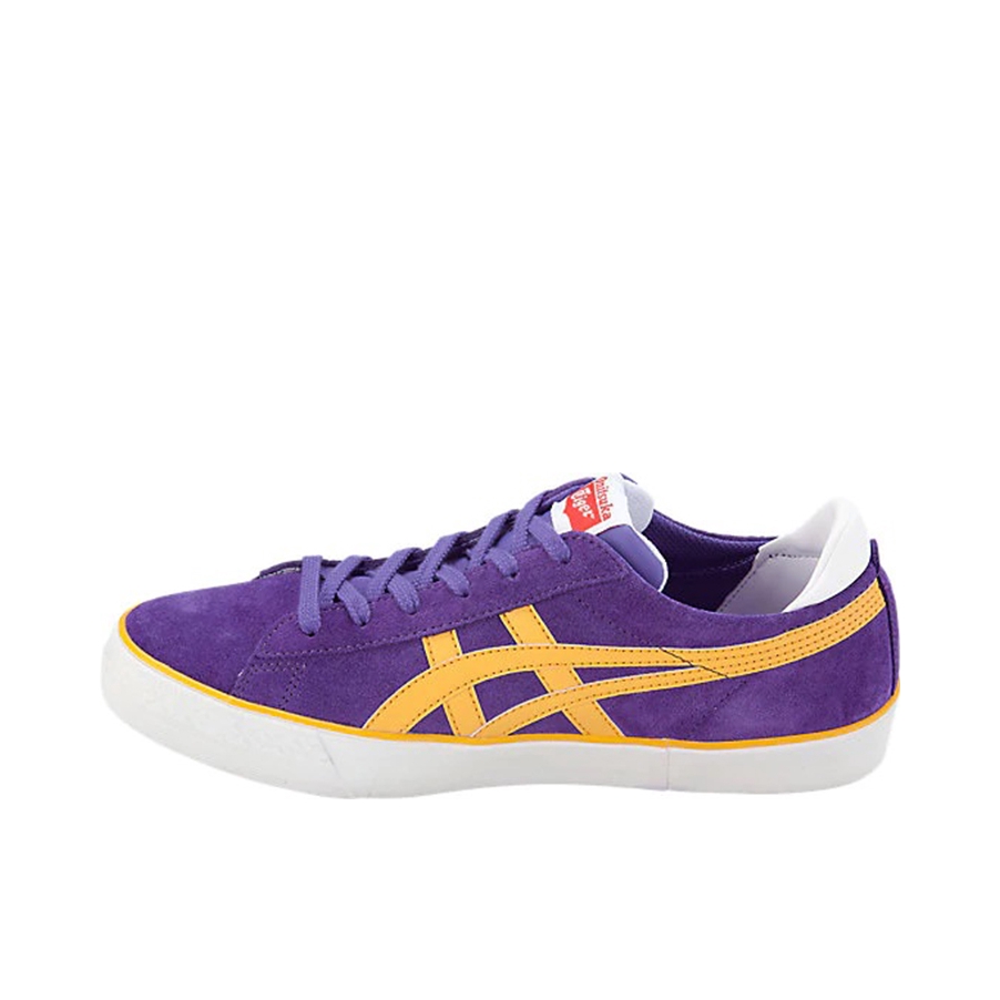 推荐商品：Onitsuka Tiger Fabre Bl-S 2.0 耐磨防滑 复古时尚 运动 板鞋 紫黄色