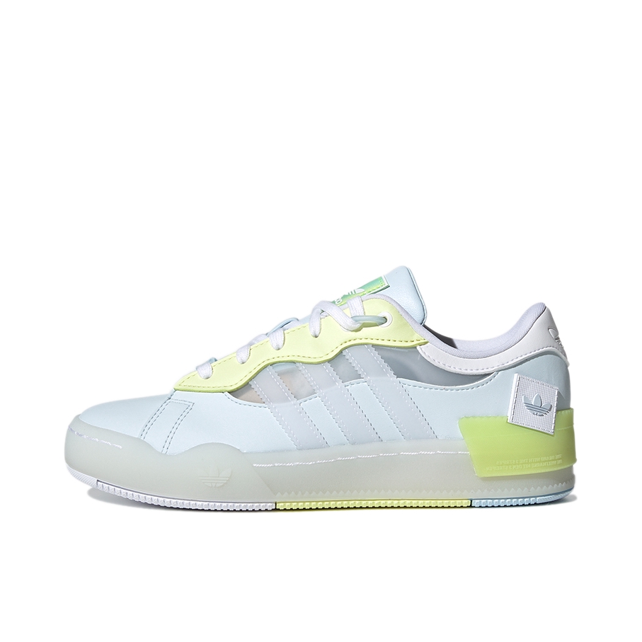 推荐商品：adidas Originals Rey Galle 板鞋 防滑耐磨舒适轻便休闲 白色/黄色