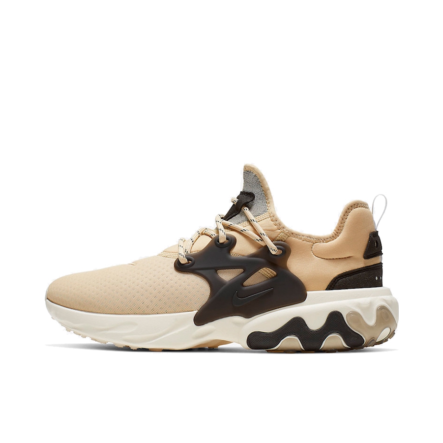 推荐商品：Nike React Presto 运动休闲鞋 透气防滑耐磨缓震回弹舒适轻便百搭 Witness Protection 卡其黑