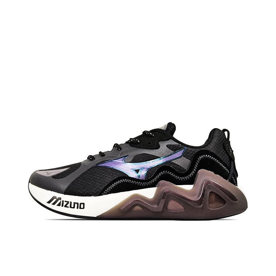 推荐商品：Mizuno/美津浓 Pi Rd 1 耐磨 织物 慢跑 跑鞋 黑色/白色