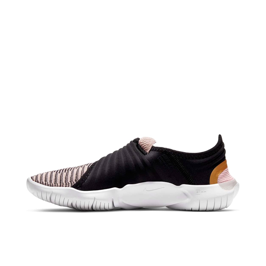 推荐商品：Nike Free RN Flyknit 3.0 跑鞋 防滑耐磨舒适轻便运动透气赤足织物 Black/Gold 黑金