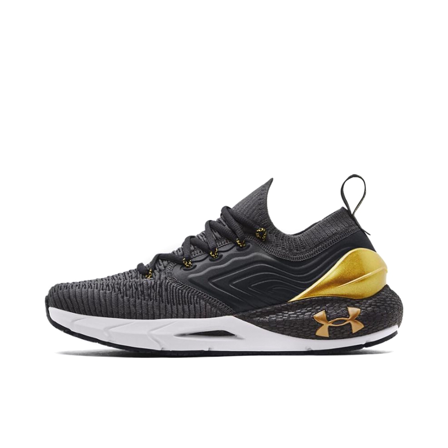 推荐商品：Under Armour/安德玛 Hovr Phantom 2 防滑耐磨 健身训练 减震回弹 网面透气 织物 休闲运动 跑鞋 黑色/金色/白色
