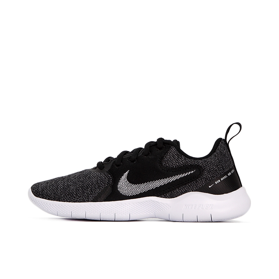 推荐商品：Nike Flex Experience 10 跑鞋 网面透气轻便舒适防滑耐磨休闲运动织物合成革 女款/黑色/白色