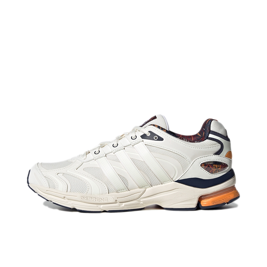 推荐商品：adidas Spiritain 2000 跑鞋 减震防滑耐磨休闲复古织物防水合成革轻运动 虎年限定/白黄