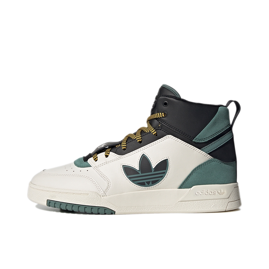 推荐商品：adidas Originals Drop Step 板鞋 复古耐磨透气舒适百搭 白色/黑色/绿色
