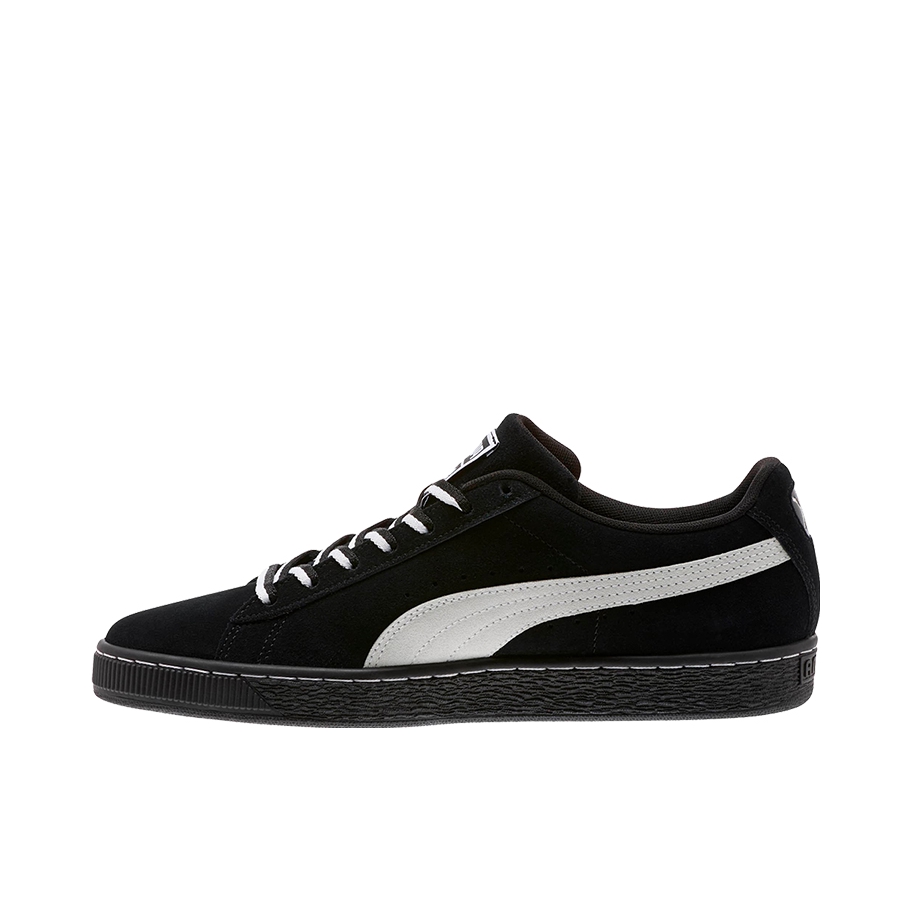 推荐商品：Puma/彪马 Suede Classic 面包鞋 板鞋 舒适百搭防滑耐磨轻便透气复古低帮圆头 Black/White 黑白阴阳麂皮