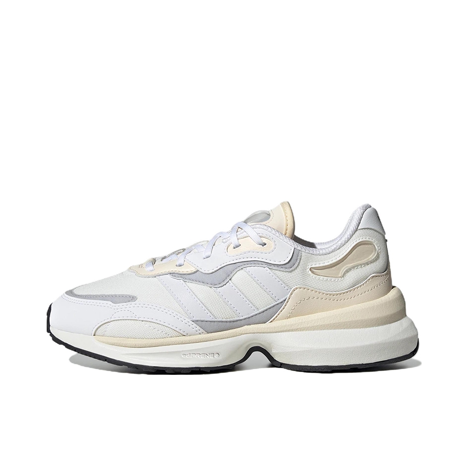 推荐商品：adidas Originals Zentic 复古时尚 防滑耐磨 舒适 休闲鞋 白色/米色/灰色