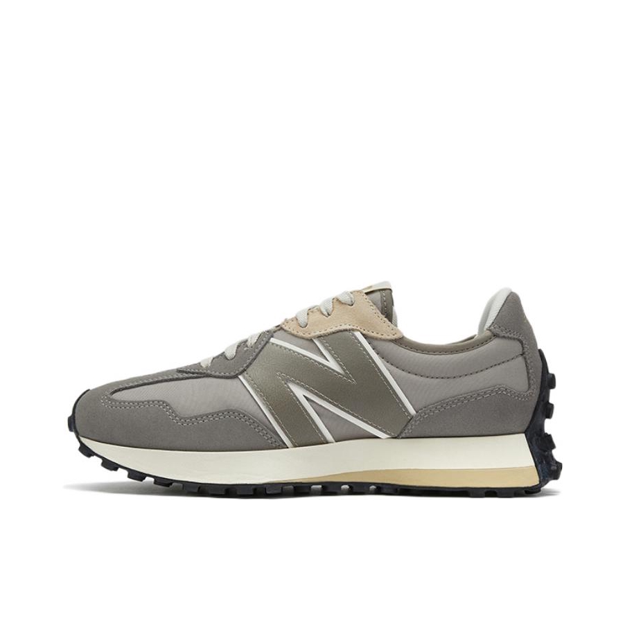 推荐商品：【IU同款】 New Balance 327 跑鞋 舒适复古防滑耐磨休闲透气减震拼接运动防水织物慢跑圆头 Grey Day 灰色