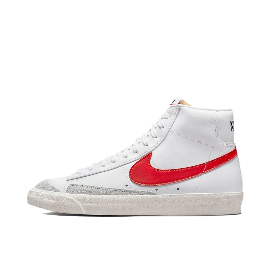 推荐商品：Nike Blazer 板鞋 经典复古防滑舒适百搭 中帮/白色/红色/蓝色