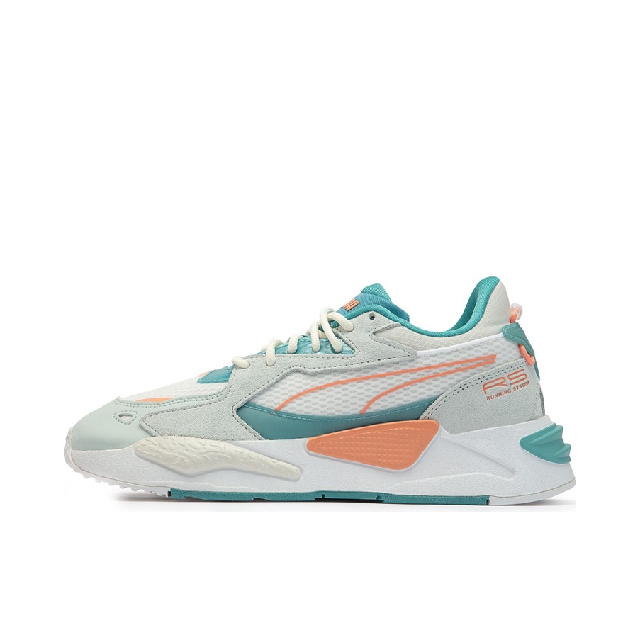 推荐商品：Puma/彪马 RS-z 复古休闲 防滑耐磨 轻便 网面透气 运动 跑鞋 灰色/湖蓝/橙色