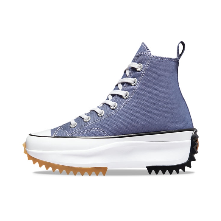 推荐商品：Converse/匡威 Run Star Hike 厚底 防滑 松糕鞋 增高鞋 运动休闲鞋 丁香紫/白色