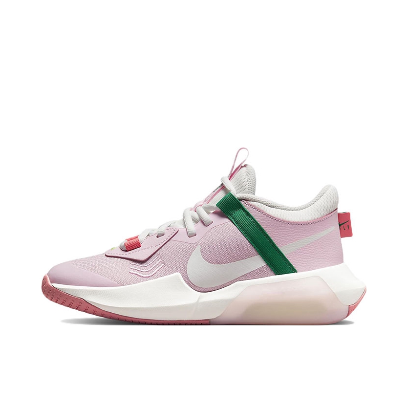 推荐商品：Nike Air Zoom Crossover 缓震 回弹 防滑耐磨 实战 篮球鞋 GS/泡沫粉/凝视粉/孔雀绿