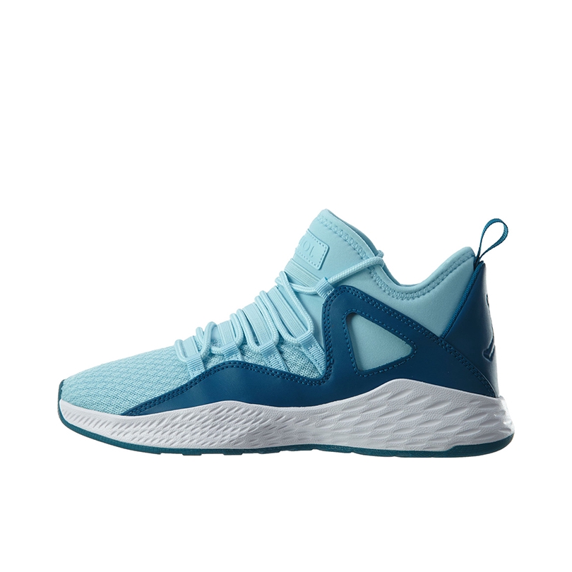 推荐商品：Jordan Formula 23 运动休闲鞋 防滑耐磨缓震回弹织物合成革舒适百搭减震 Still Blue Green 平静蓝/深渊绿/白