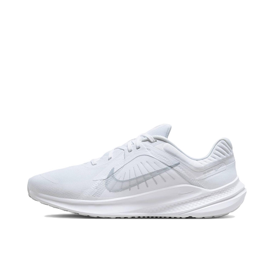 推荐商品：Nike Quest 5 跑鞋 缓震防滑耐磨支撑轻便透气轻质运动训练 白色