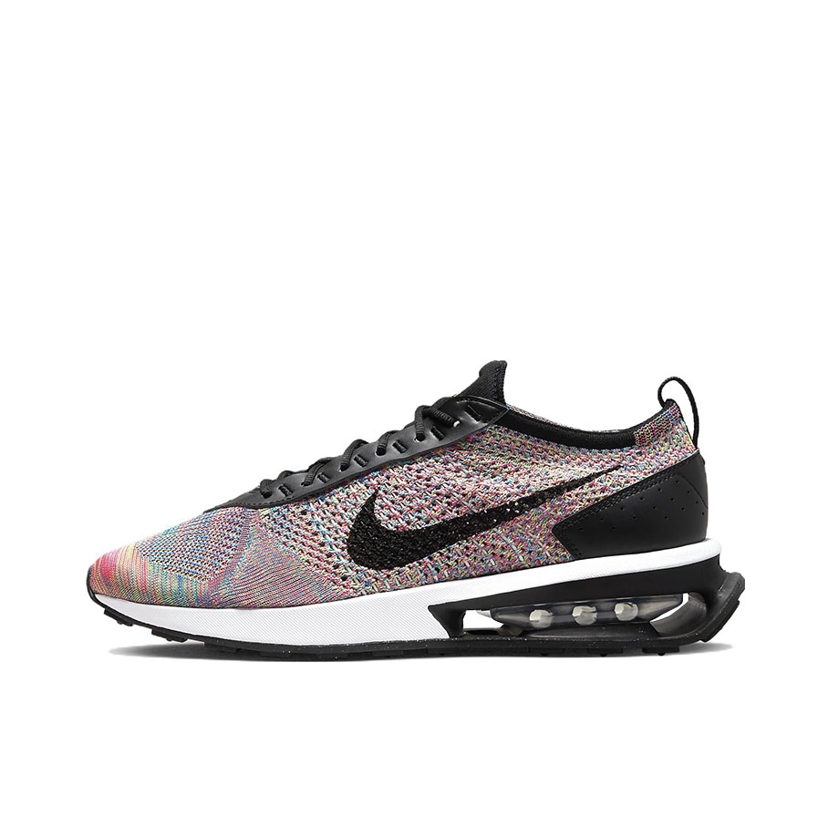 推荐商品：Nike Air Max Flyknit Racer 跑鞋 休闲减震防滑耐磨轻便透气支撑织物运动 男款/阴影绿/爆炸粉/清透蓝