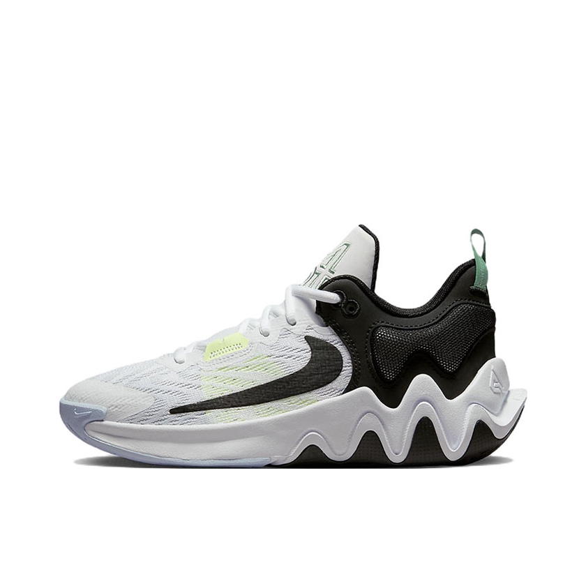 推荐商品：Nike Giannis Immortality 2 字母哥支线2代 防滑耐磨 缓震透气 实战 织物 舒适百搭 时尚 篮球鞋 GS/白色/黑色