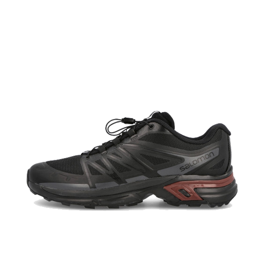 推荐商品：Salomon/萨洛蒙 XT-Wings 2 防滑耐磨 支撑 透气 织物 运动 包裹性 户外休闲鞋 黑色/红色