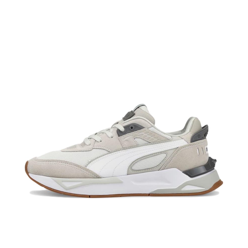 推荐商品：Puma/彪马 Mirage 运动休闲鞋 防滑耐磨时尚潮流舒适透气复古圆头  灰色/白色