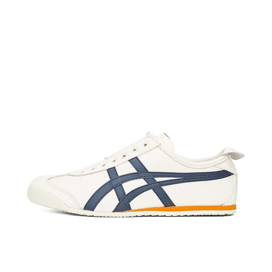 推荐商品：Onitsuka Tiger/鬼塚虎 Mexico 66 Slip-on 懒人鞋 德训鞋 运动休闲鞋 复古轻便透气一脚蹬舒适百搭 白色/蓝色/黄色