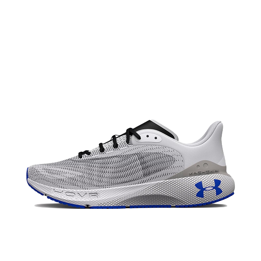 推荐商品：Under Armour/安德玛 Hovr Machina 3 健身训练 网面透气 防滑耐磨 舒适缓震 百搭 跑鞋 灰色/蓝色/白色