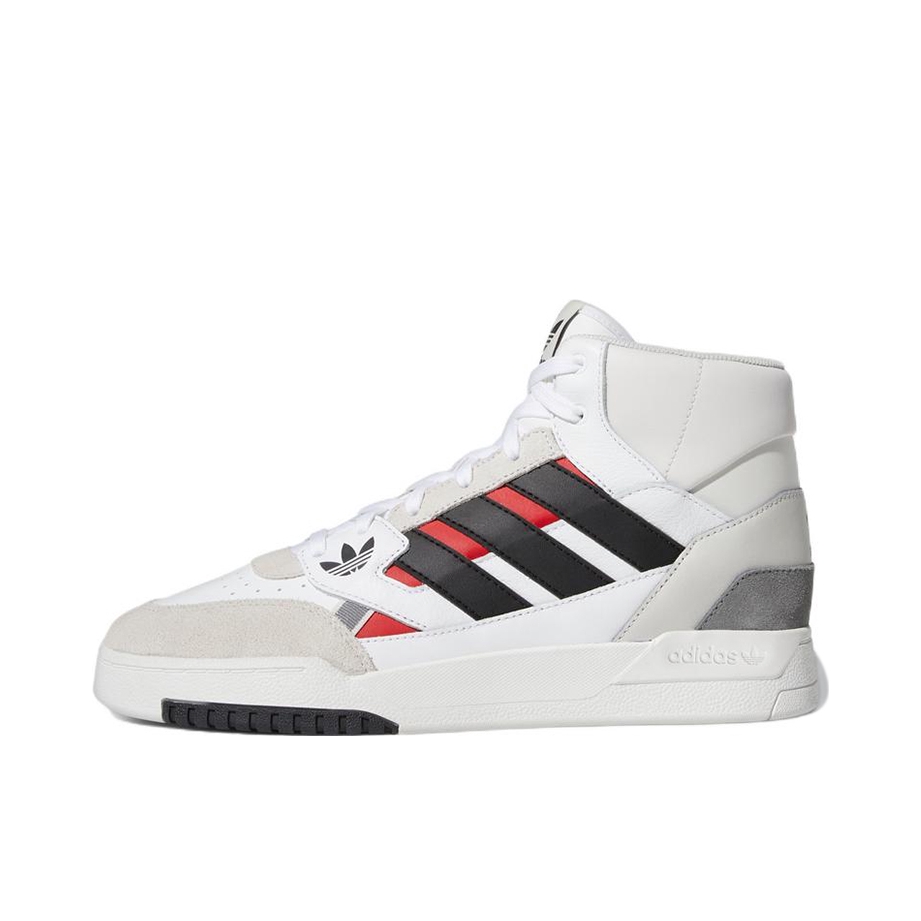 推荐商品：adidas Originals Drop Step 板鞋 复古耐磨透气舒适百搭 白色/浅灰/黑色/红色