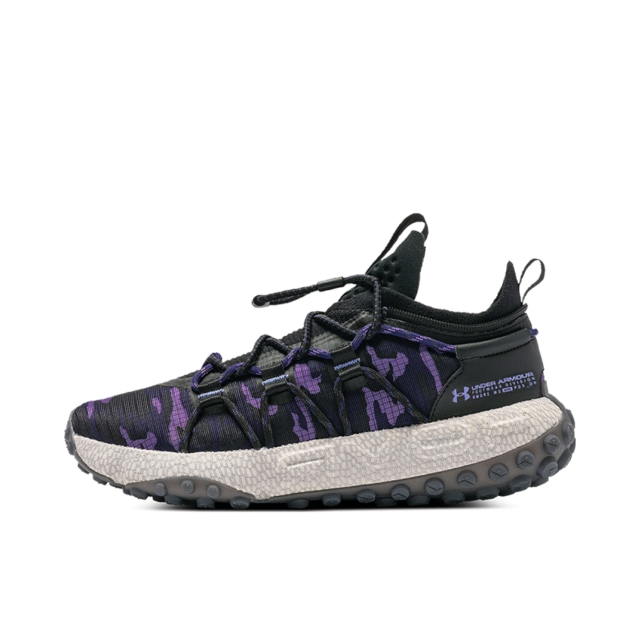 推荐商品：Under Armour/安德玛 HOVR™ Summit Fat Tire Cuff 健身训练 防滑耐磨 轻便舒适透气 织物 运动 跑鞋 黑色/紫色/灰色