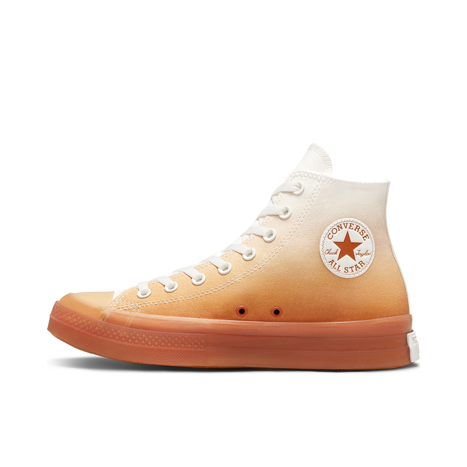 推荐商品：Converse/匡威 Chuck Taylor All Star CX 帆布鞋 果冻底潮流防滑耐磨 白橙渐变