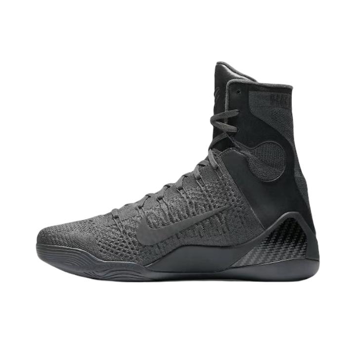 推荐商品：Nike Kobe 9 科比9 篮球鞋 包裹性潮流实战抗扭舒适百搭回弹 Black Mamba Collection Fade to Black 灰色